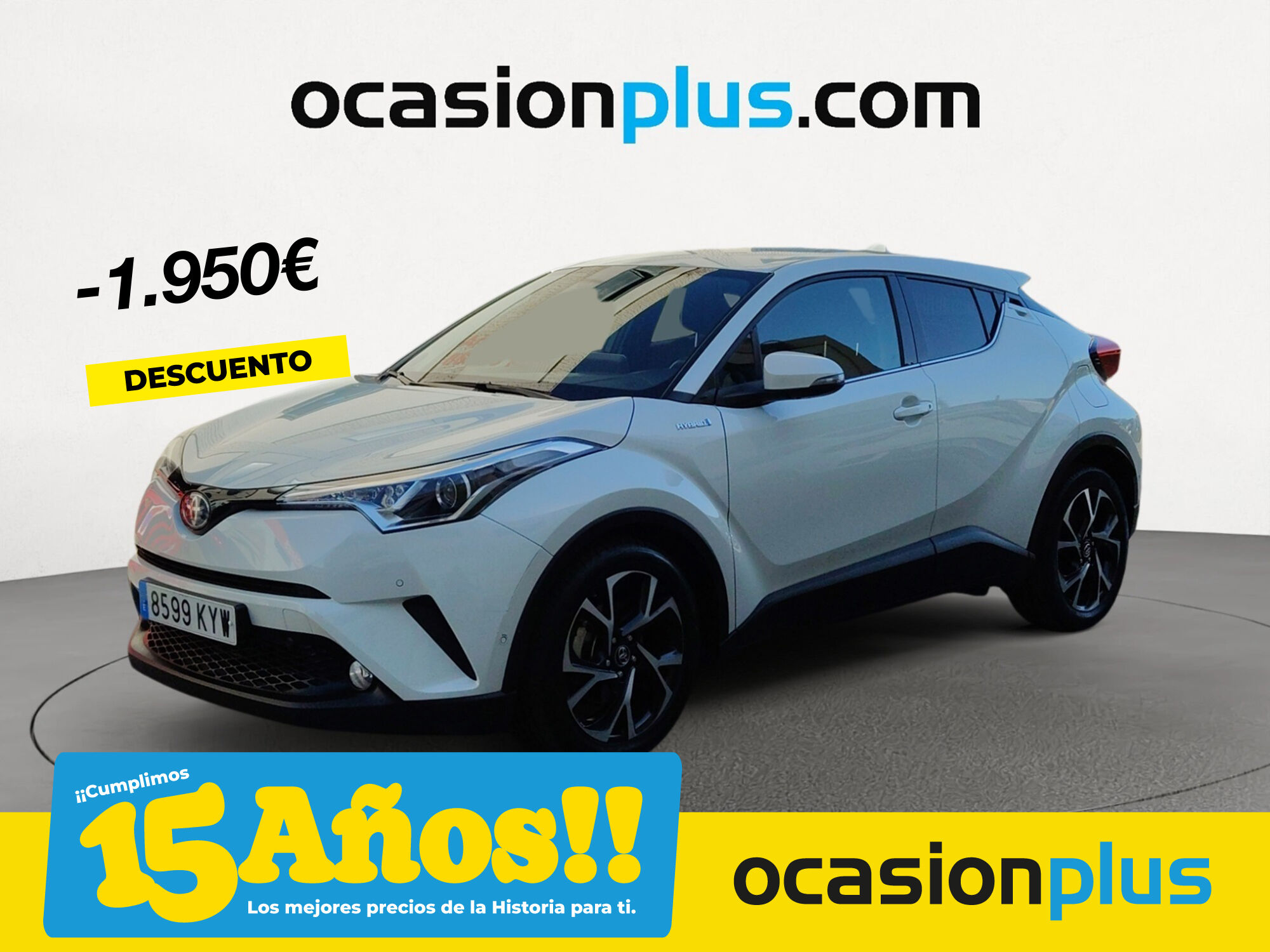 TOYOTA C-HR (1.8 125H Advance 90 kW (122 CV)) en Madrid