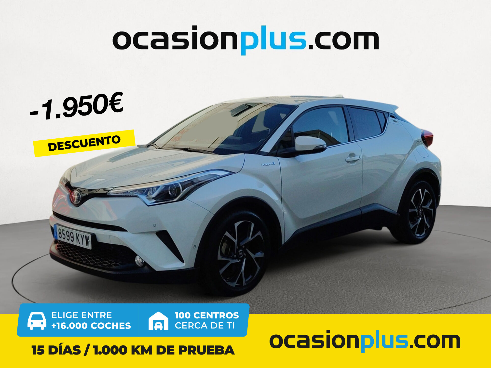 TOYOTA C-HR (1.8 125H Advance 90 kW (122 CV)) en Madrid