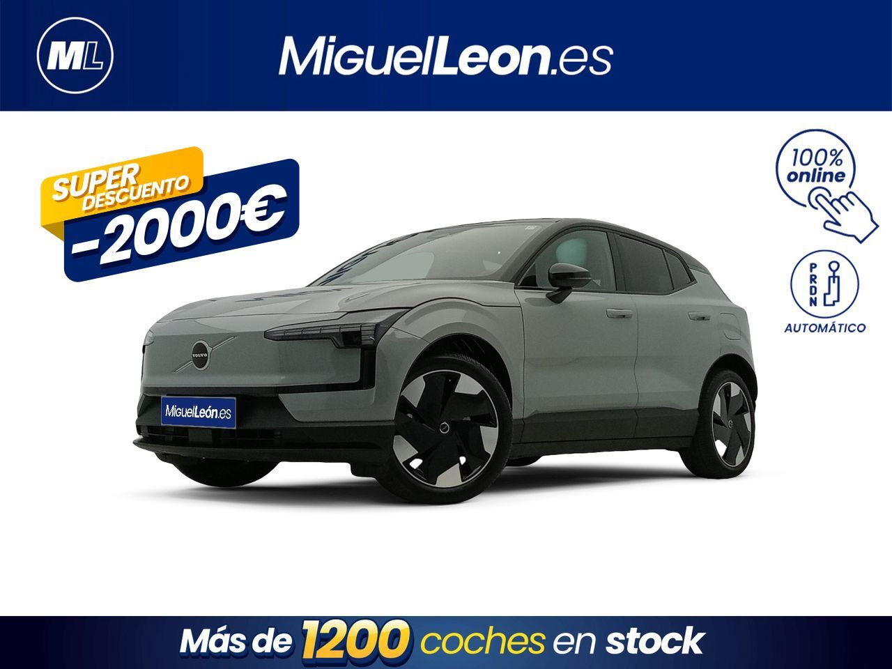 VOLVO EX30 (Single Motor Extended Range Core Auto) en Palmas, Las