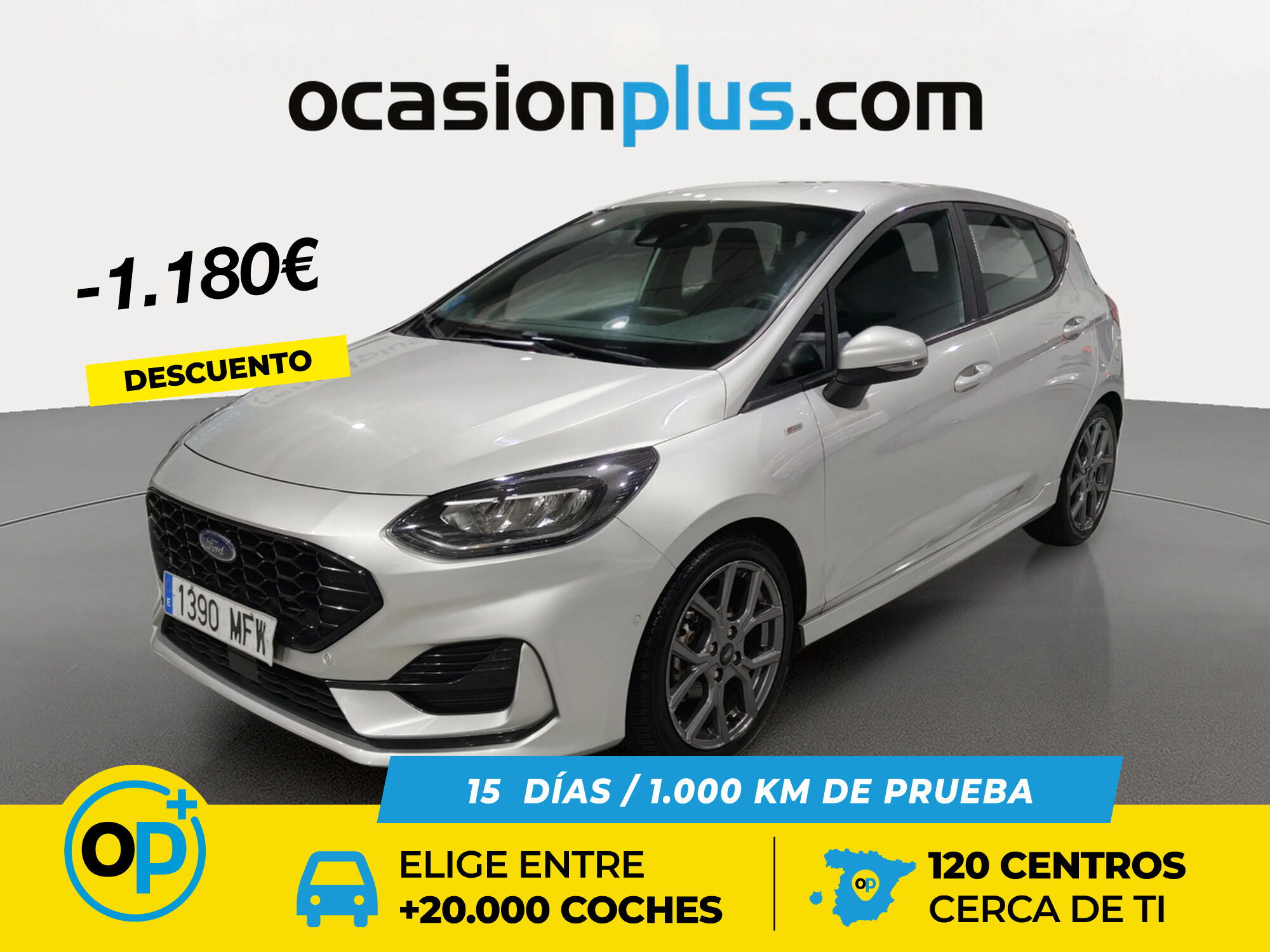 FORD Fiesta (1.0 EcoBoost MHEV ST-Line 92 kW (125 CV)) en Madrid