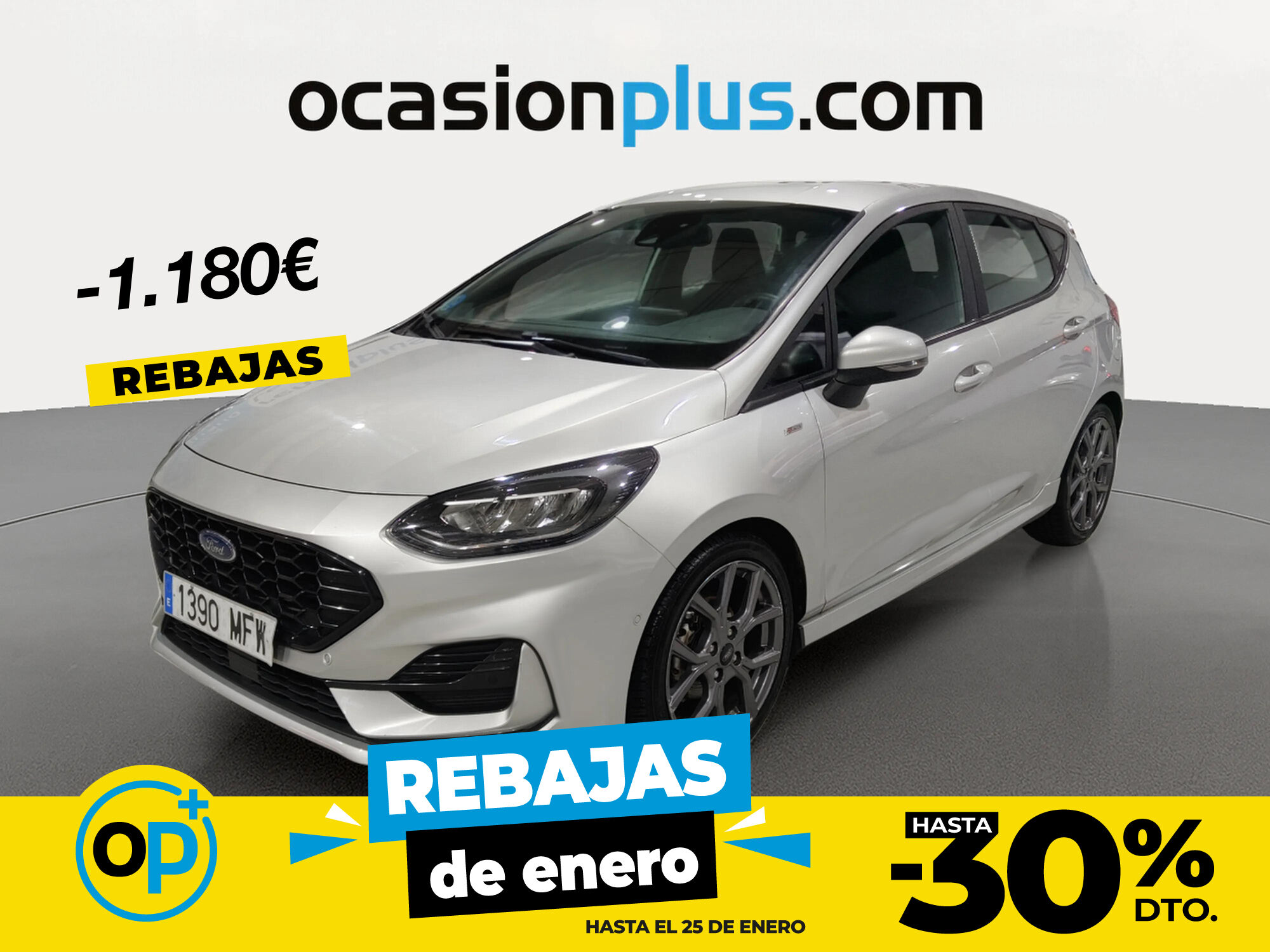 FORD Fiesta (1.0 EcoBoost MHEV ST-Line 92 kW (125 CV)) en Madrid