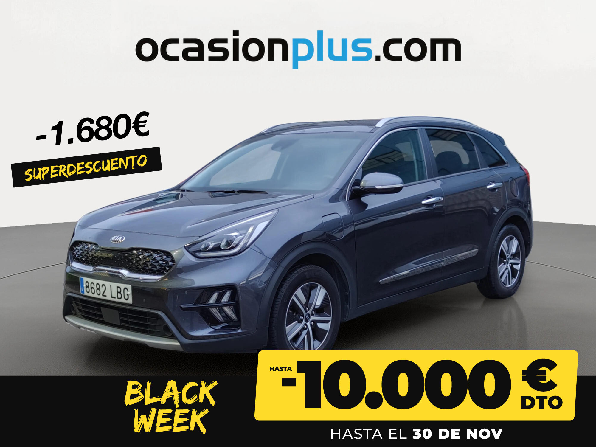 KIA Niro (1.6 GDi PHEV Híbrido Emotion 104 kW (141 CV)) en Madrid