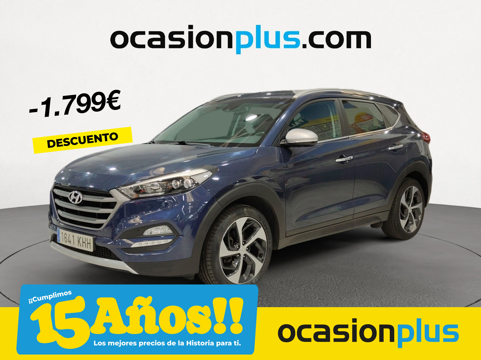HYUNDAI Tucson (1.6 TGDI Kosmo 4x2 DCT 129 kW (176 CV)) en Madrid