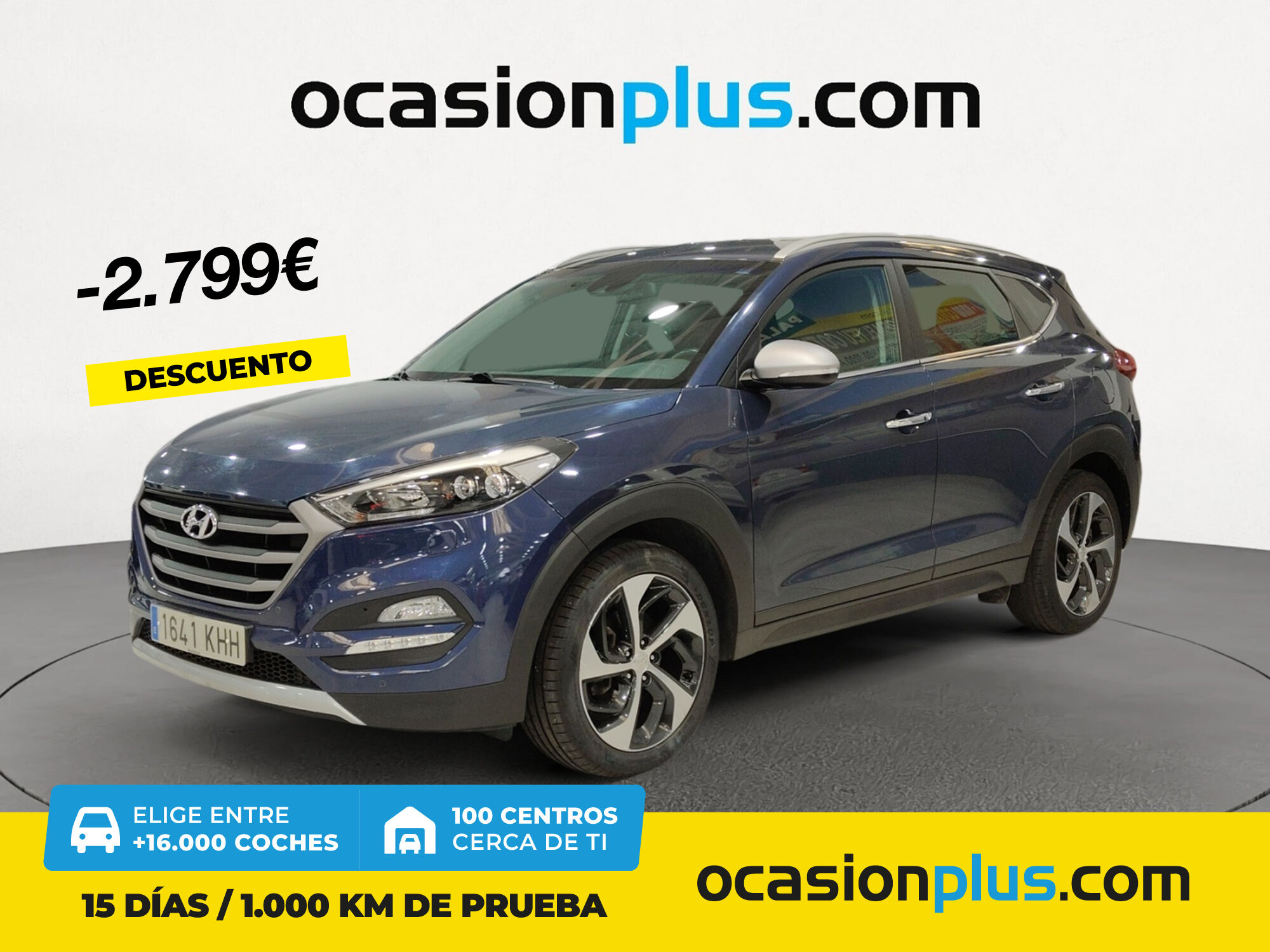 HYUNDAI Tucson (1.6 TGDI Kosmo 4x2 DCT 129 kW (176 CV)) en Madrid