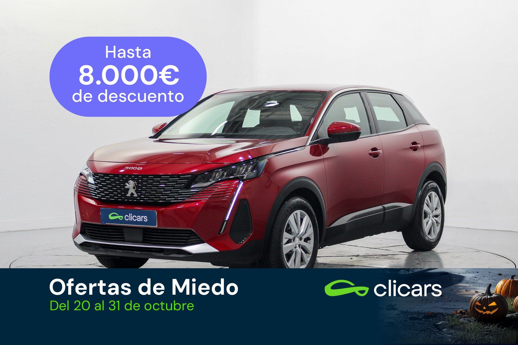 PEUGEOT 3008 (3008 1.2 S&S PureTech Active Pack 130) en Madrid