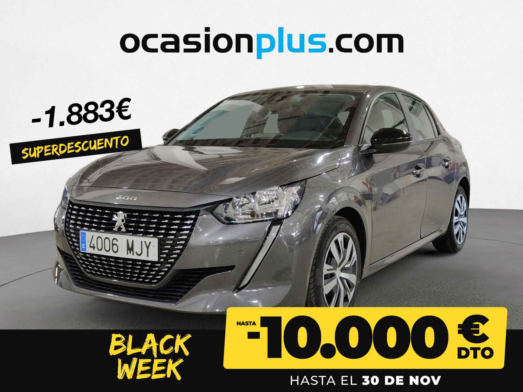PEUGEOT 208 (PureTech 100 Active Pack 75 kW (100 CV)) en Madrid