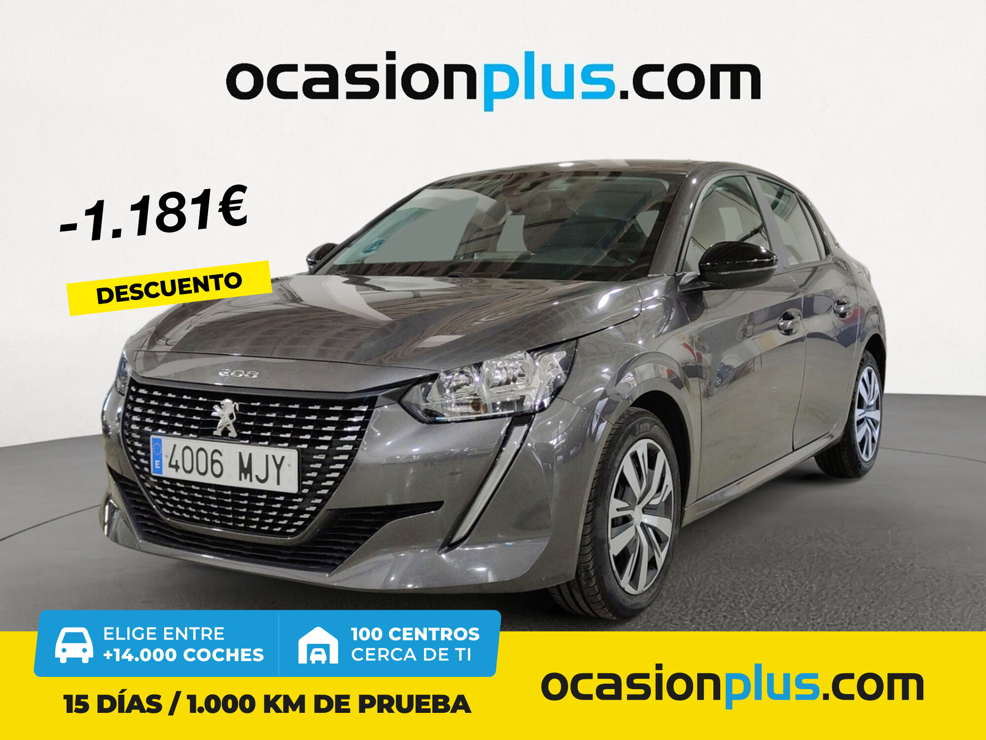 PEUGEOT 208 (PureTech 100 Active Pack 75 kW (100 CV)) en Madrid