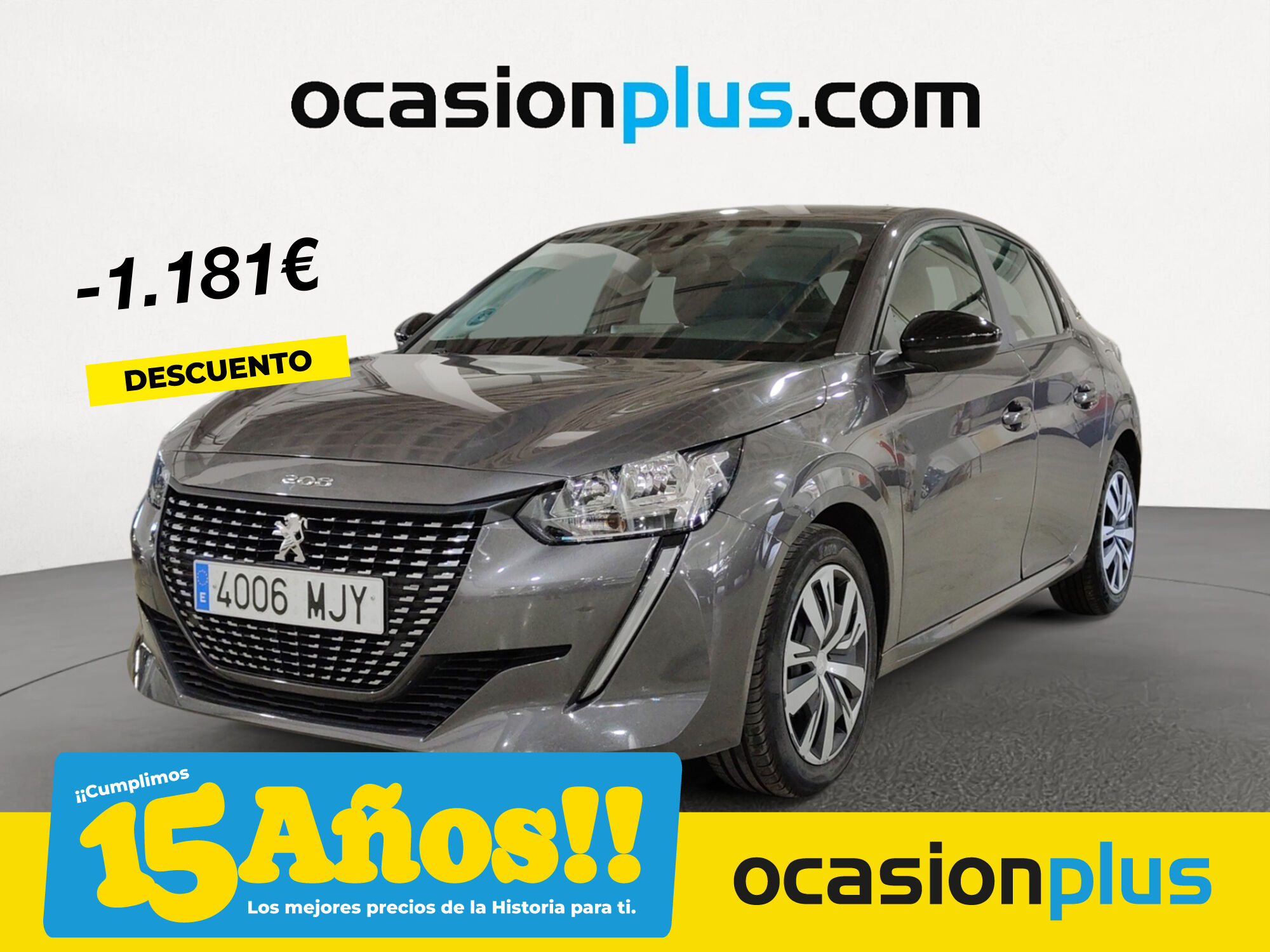PEUGEOT 208 (PureTech 100 Active Pack 75 kW (100 CV)) en Madrid