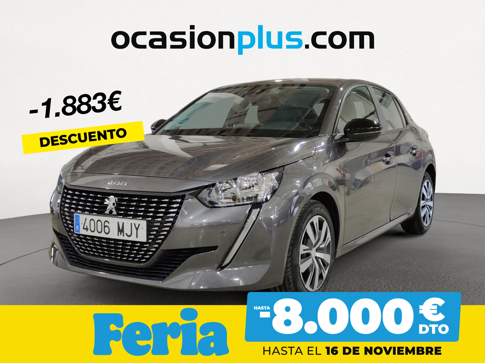 PEUGEOT 208 (PureTech 100 Active Pack 75 kW (100 CV)) en Madrid