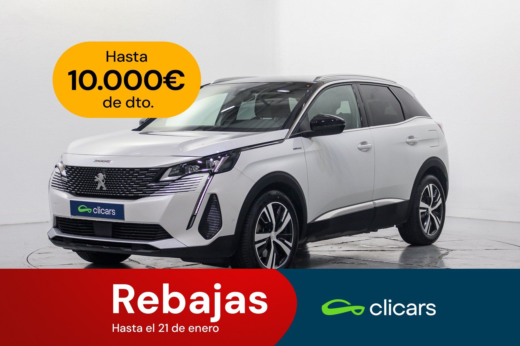 PEUGEOT 3008 (3008 HYB PHEV 225 GT e-EAT8) en Madrid