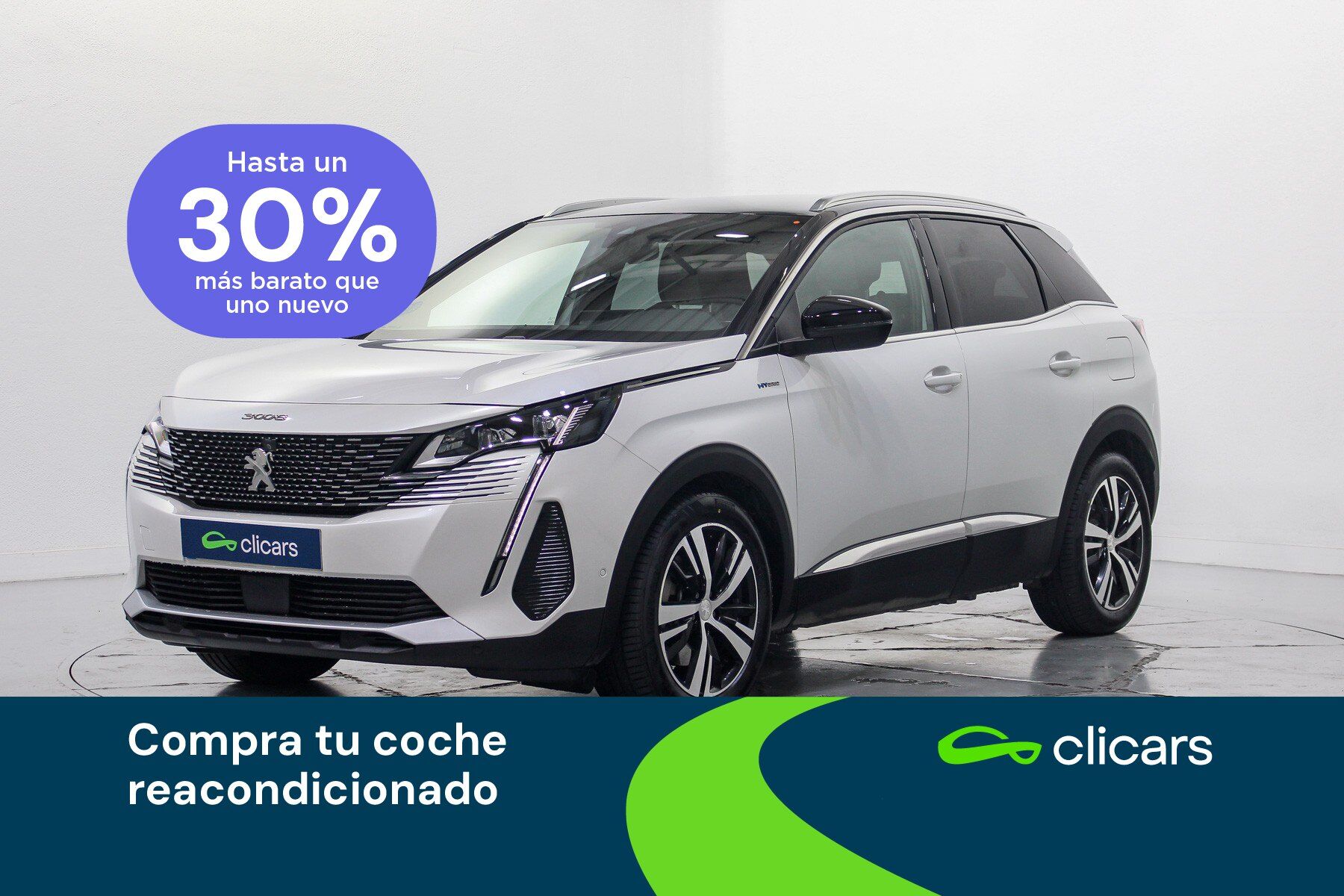 PEUGEOT 3008 (3008 HYB PHEV 225 GT e-EAT8) en Madrid