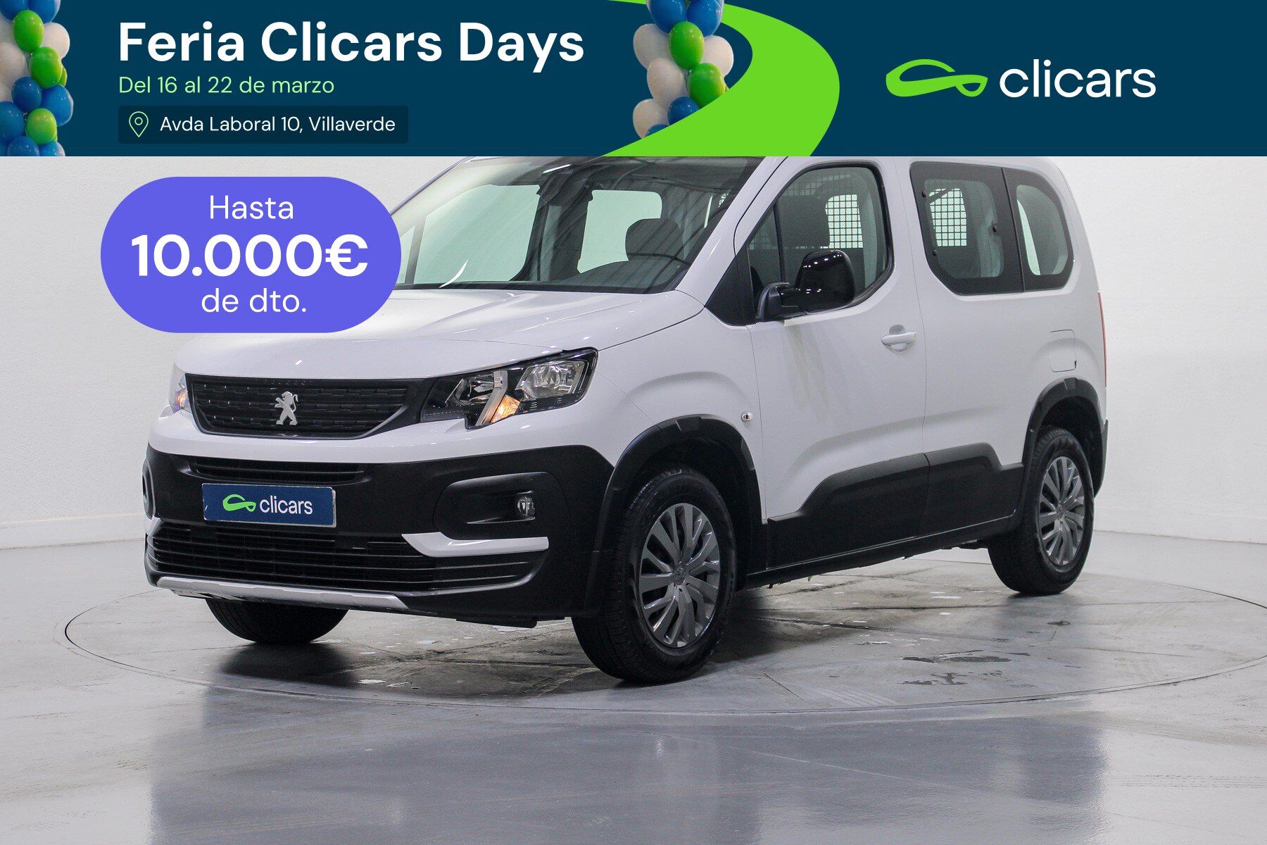 Foto del PEUGEOT Rifter 1.5BlueHDI S&S Active Pack Business Standard 100