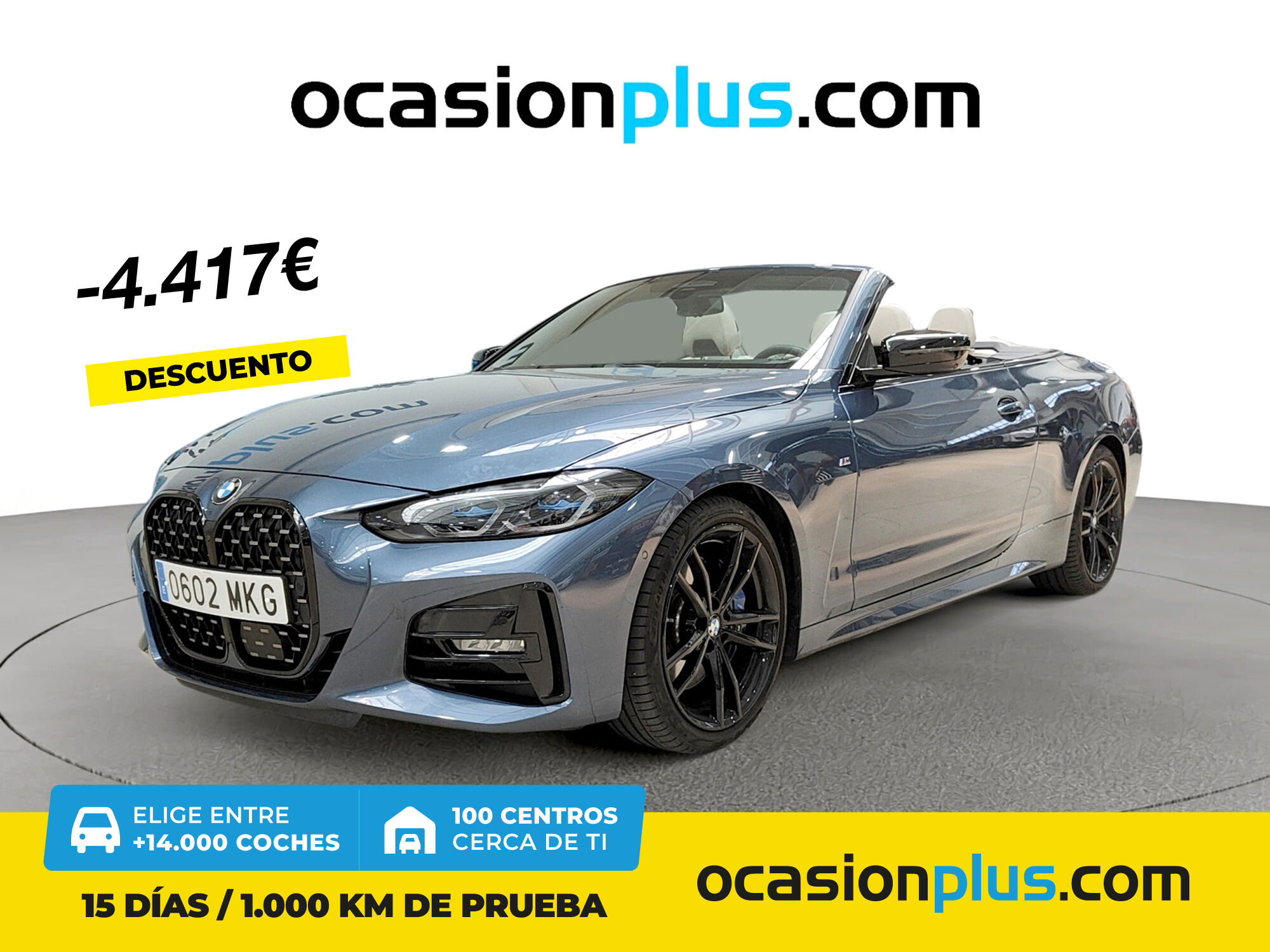 BMW Serie 4 (420d Cabrio 140 kW (190 CV)) en Madrid