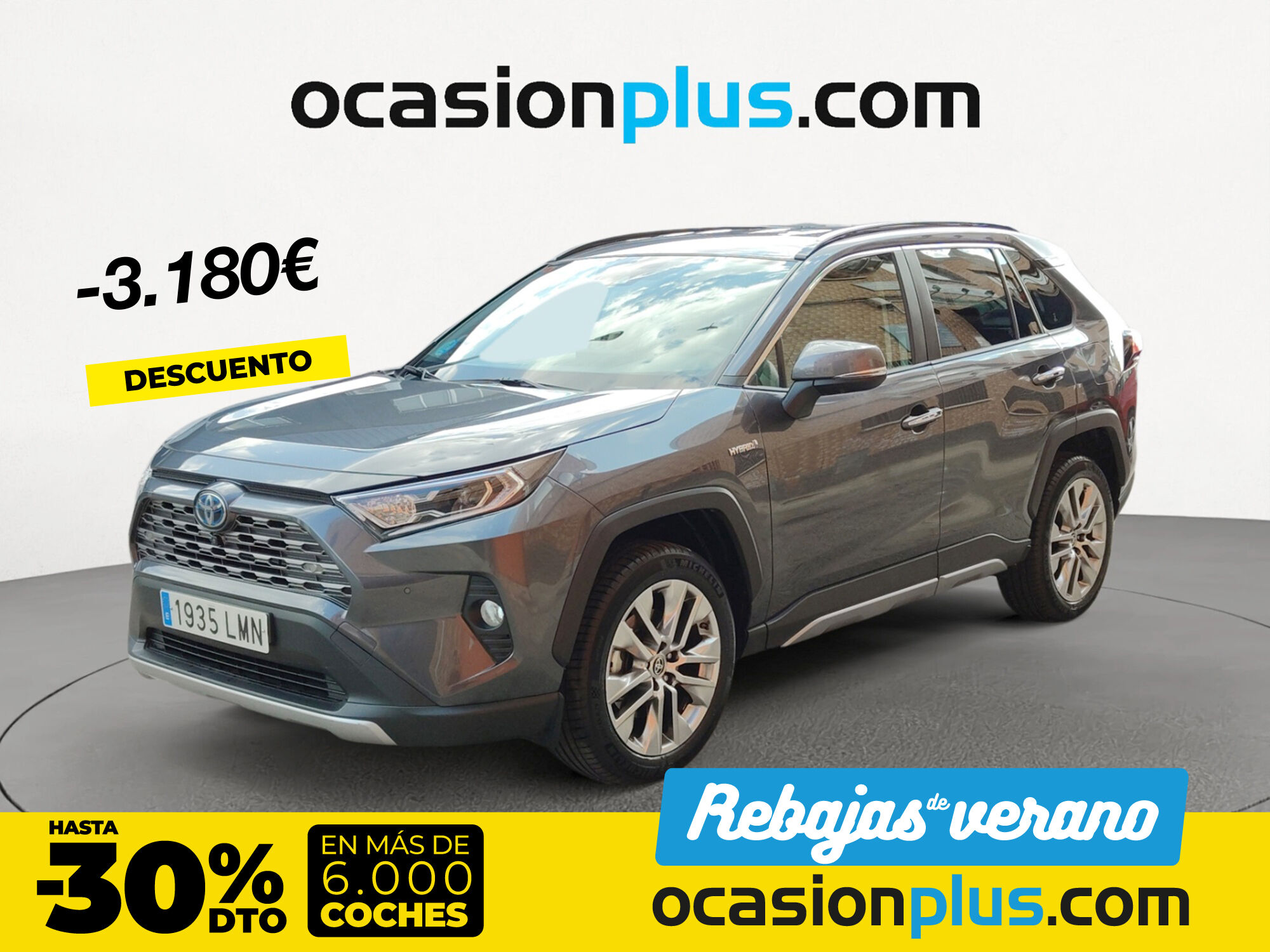 TOYOTA RAV-4 (2.5l hybrid Luxury 160 kW (218 CV)) en Madrid