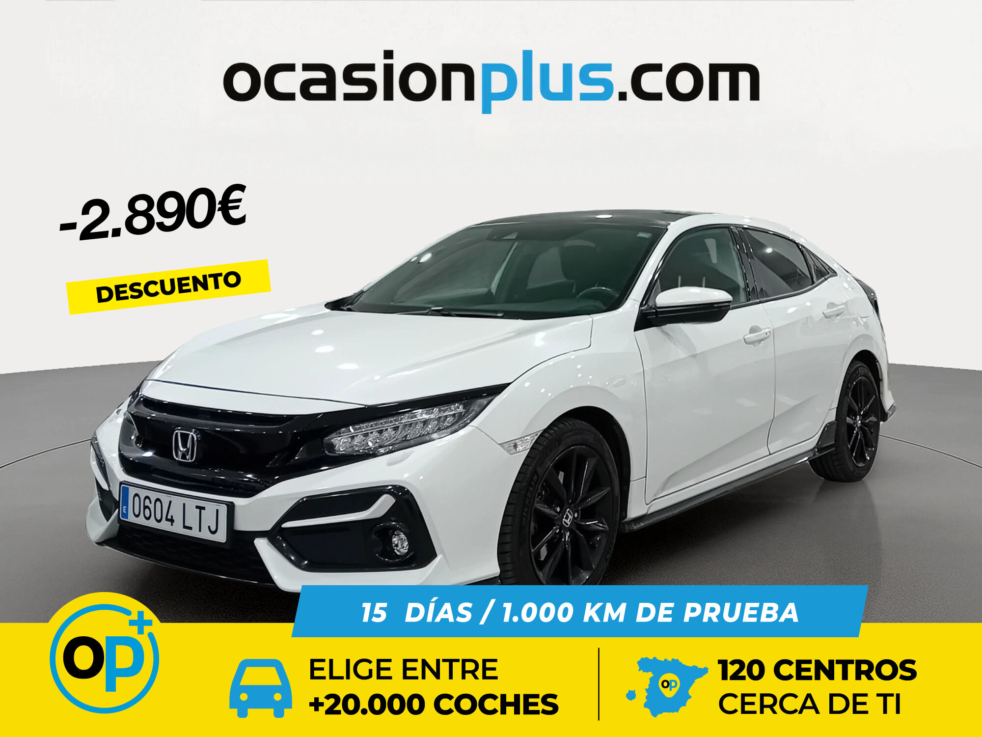 HONDA Civic (1.5 VTEC Turbo Sport Plus 134 kW (182 CV)) en Madrid