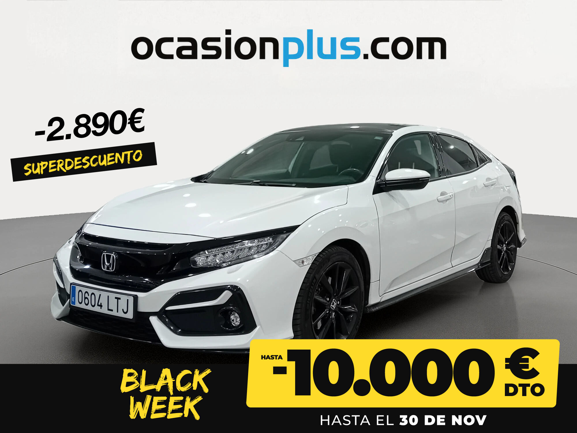 HONDA Civic (1.5 VTEC Turbo Sport Plus 134 kW (182 CV)) en Madrid