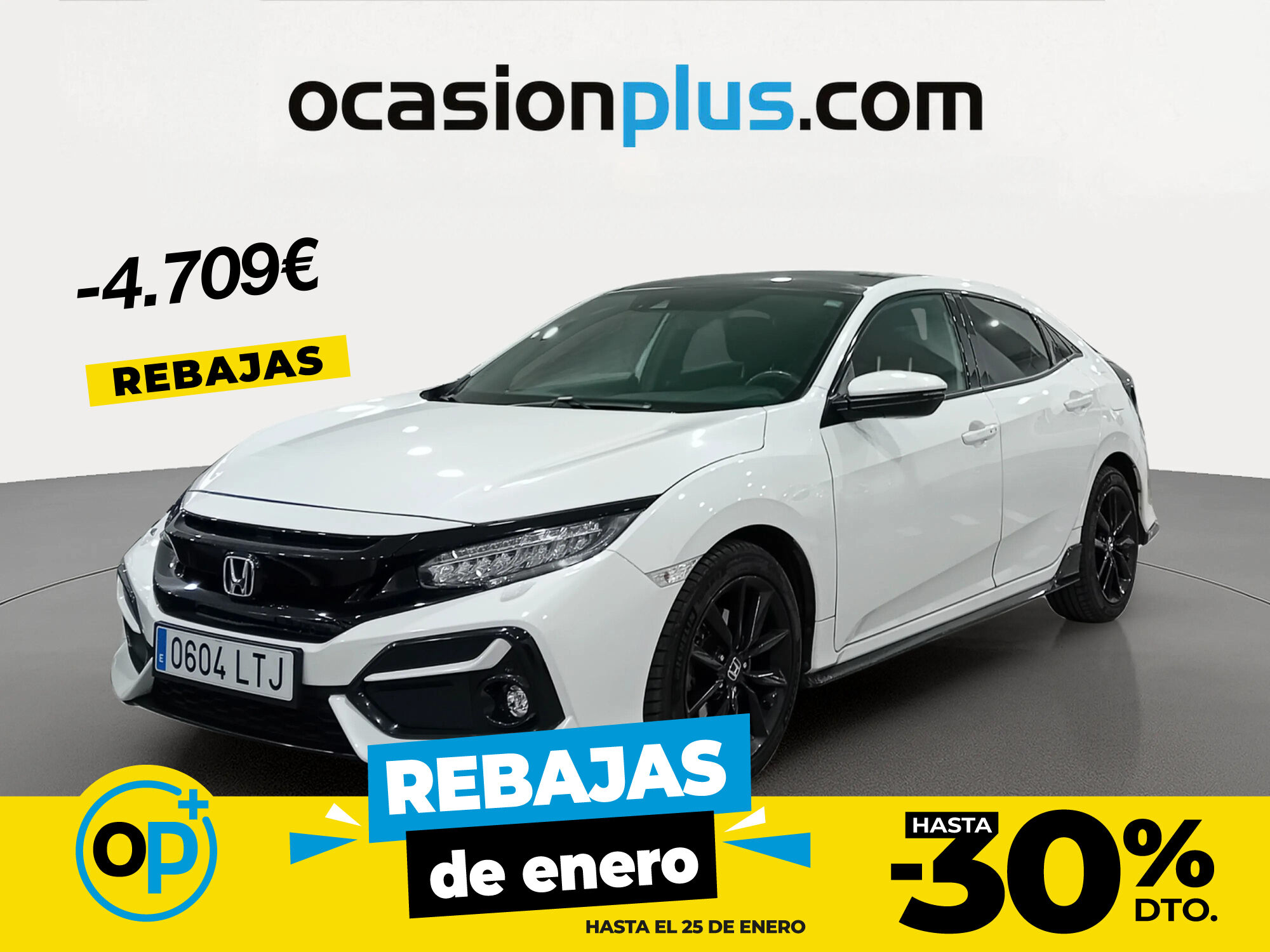 HONDA Civic (1.5 VTEC Turbo Sport Plus 134 kW (182 CV)) en Madrid