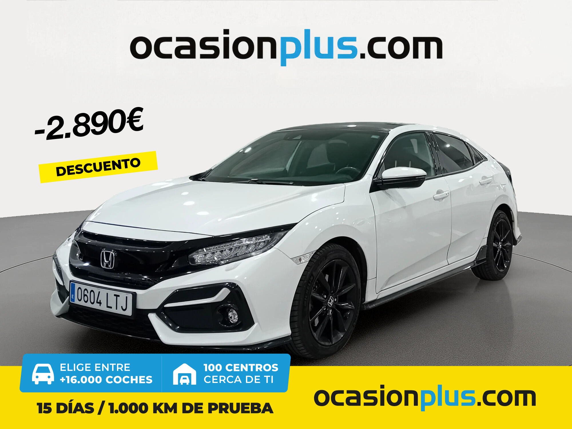 HONDA Civic (1.5 VTEC Turbo Sport Plus 134 kW (182 CV)) en Madrid
