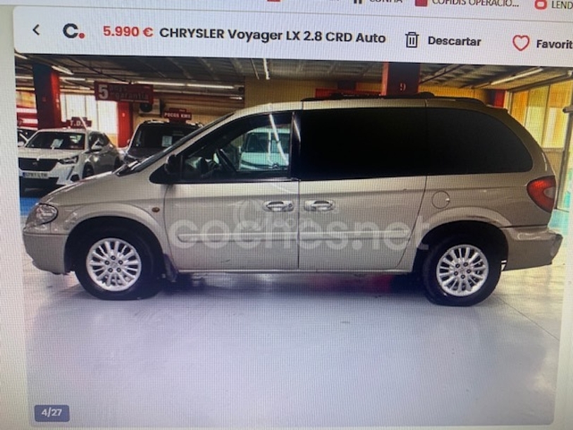 Foto del CHRYSLER Voyager 2.8CRD LX Aut.