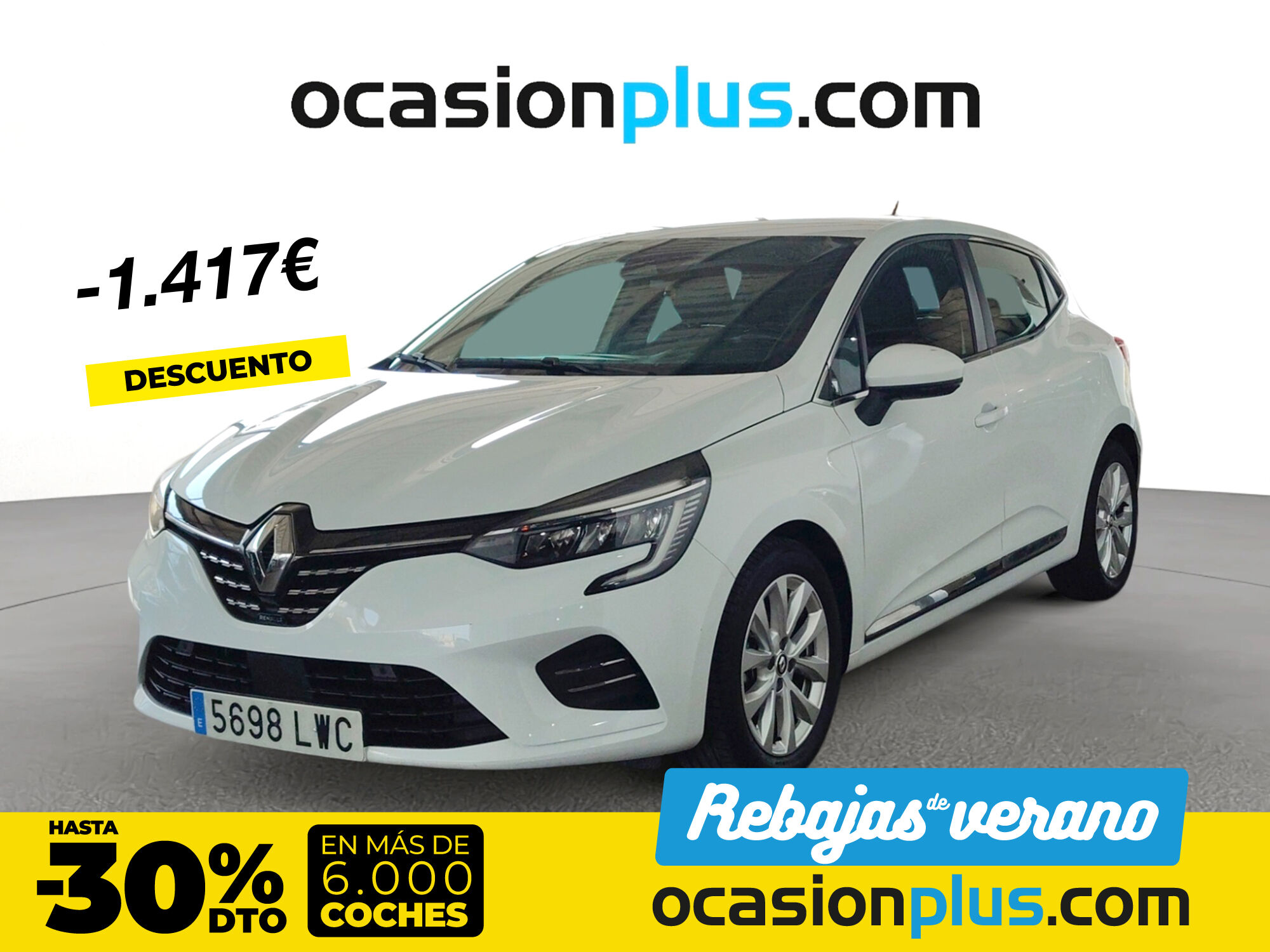 RENAULT Clio (Zen TCe 66 kW (90 CV)) en Madrid