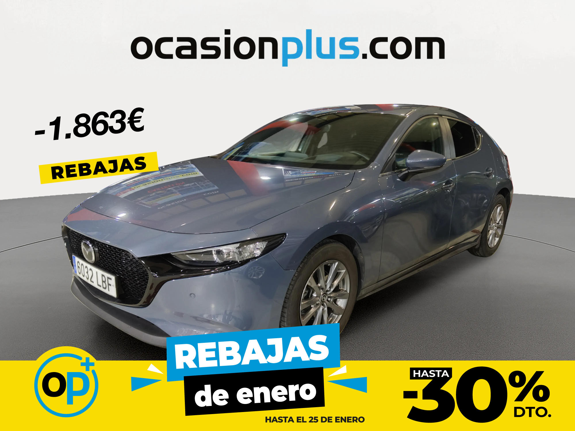 MAZDA Mazda3 (2.0 e-Skyactiv-G Evolution 89 kW (122 CV)) en Madrid