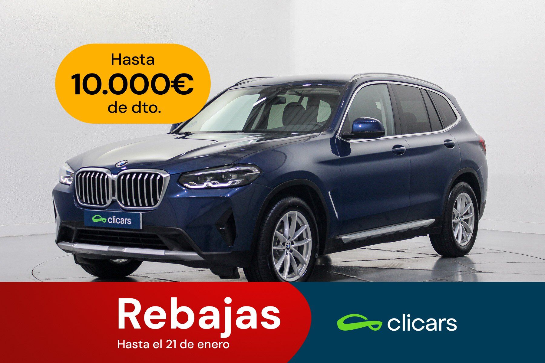 BMW X3 (X3 xDrive 20dA xLine) en Madrid