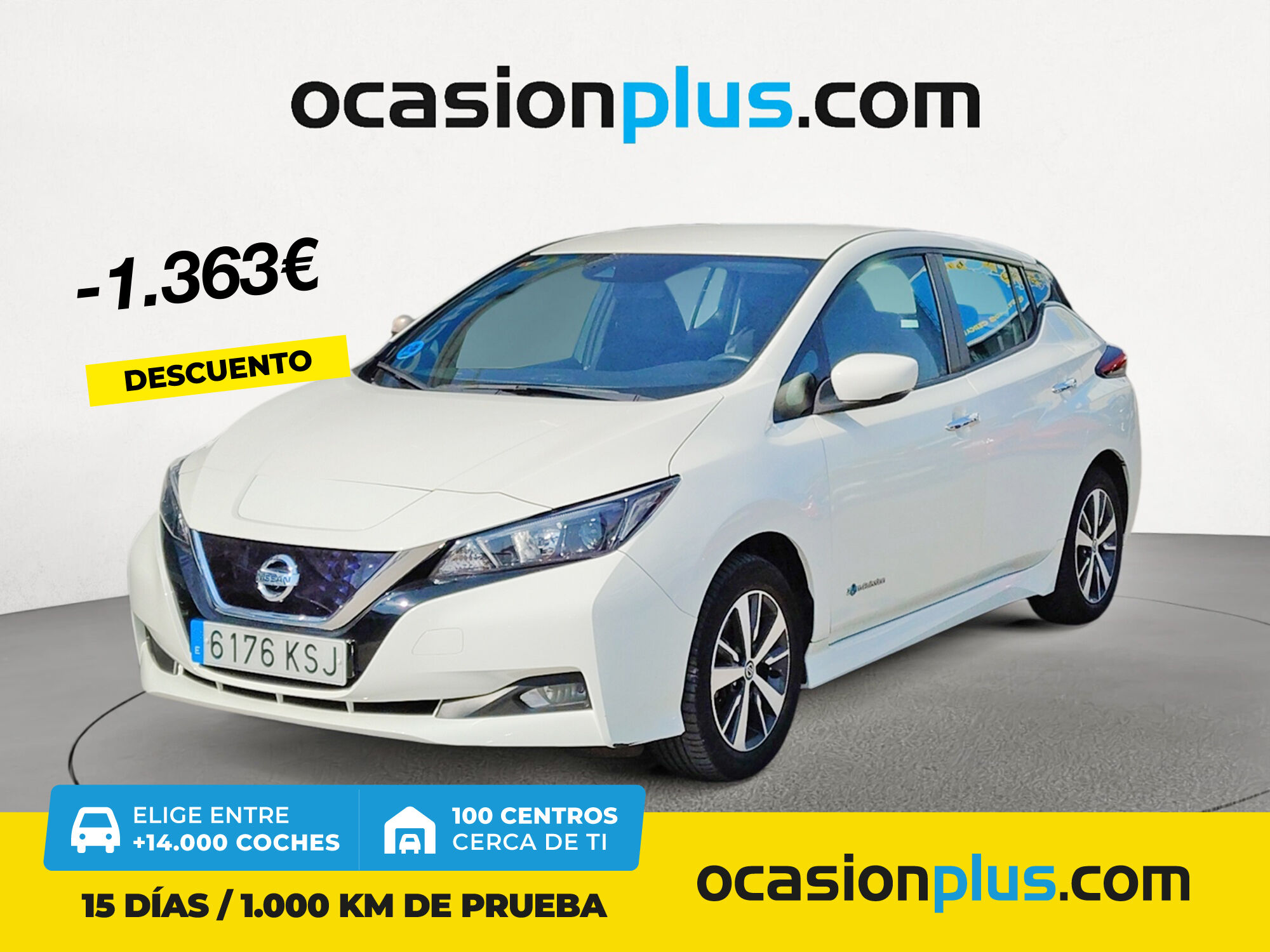 NISSAN Leaf (40kWh Acenta 110 kW (150 CV)) en Madrid
