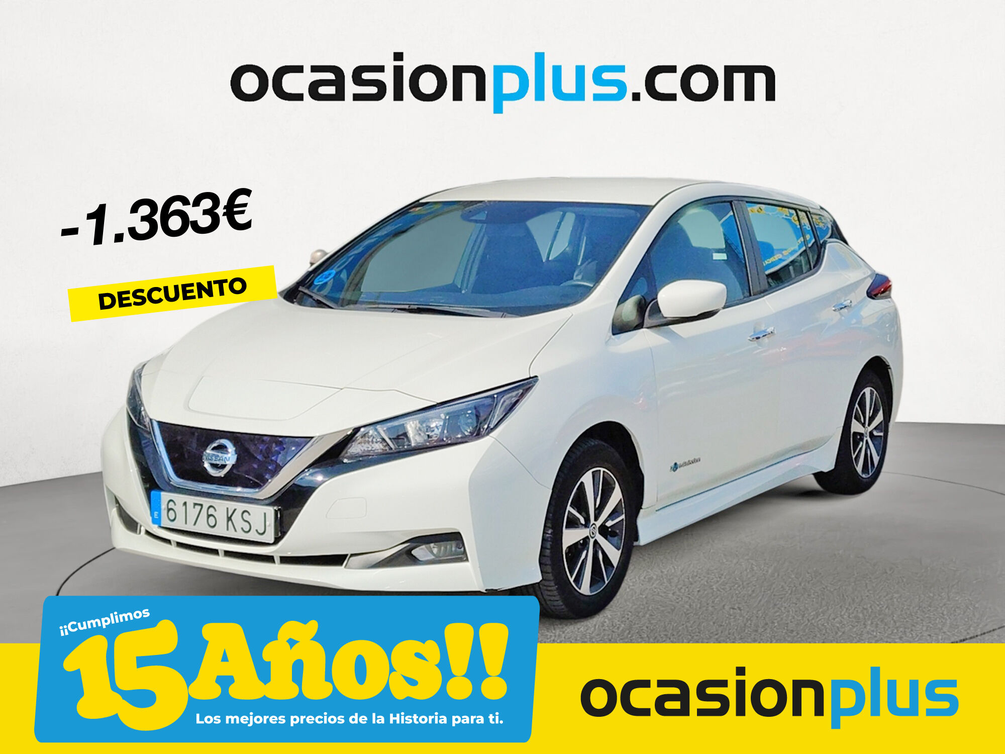 NISSAN Leaf (40kWh Acenta 110 kW (150 CV)) en Madrid