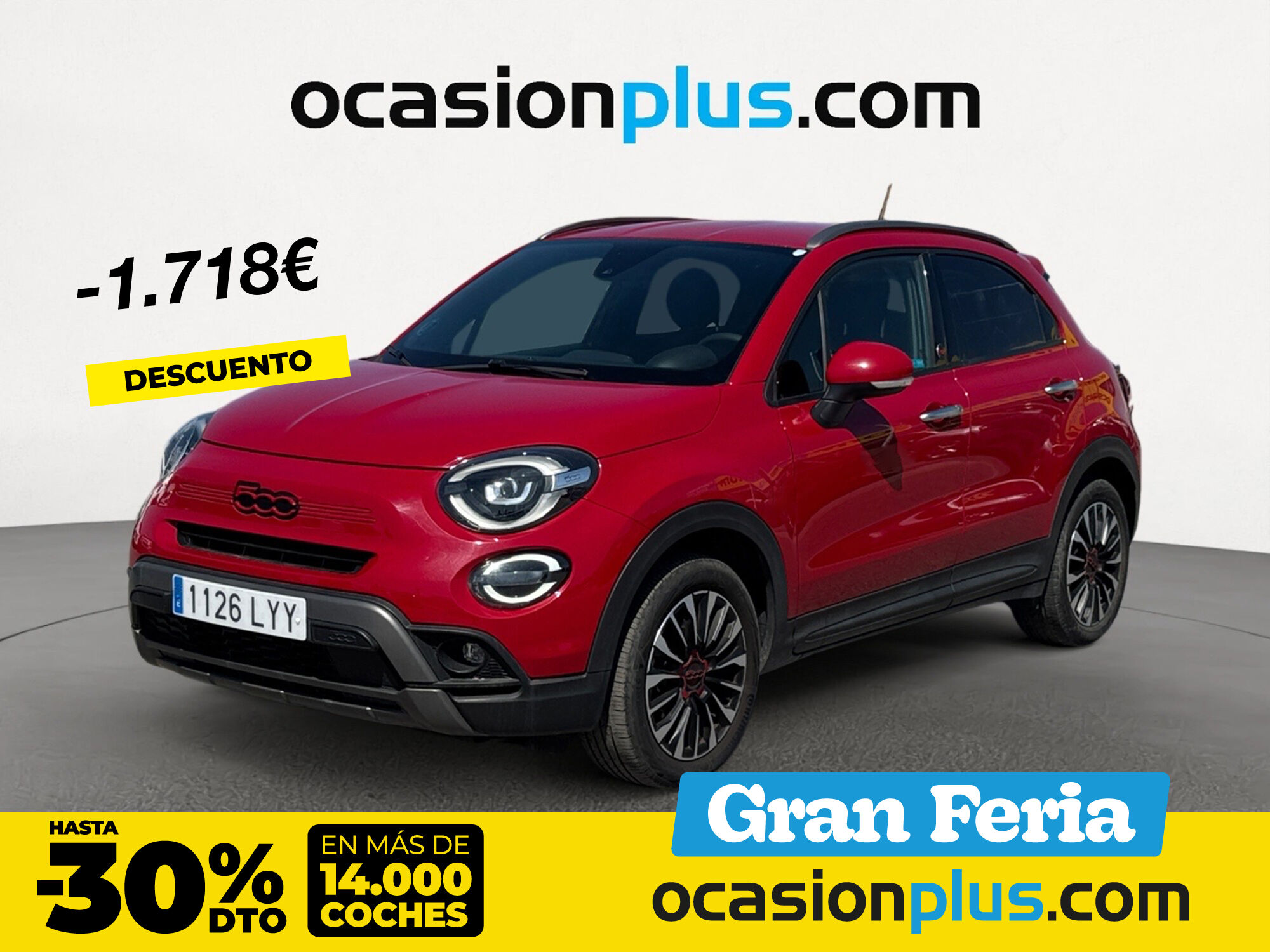 FIAT 500X (1.5 Hybrid Red DCT 96 kW (130 CV)) en Madrid