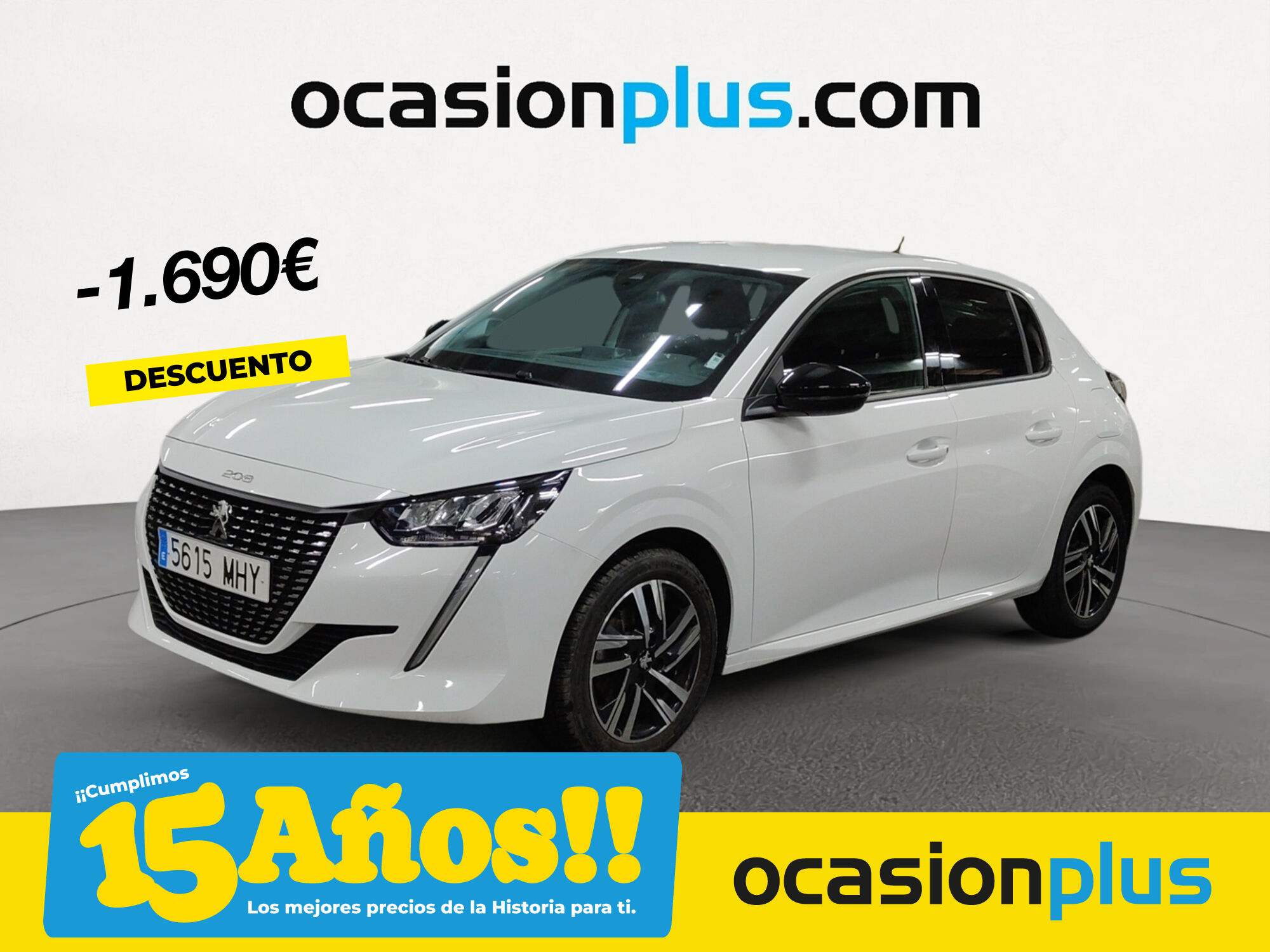 PEUGEOT 208 (PureTech 100 Allure 75 kW (100 CV)) en Madrid