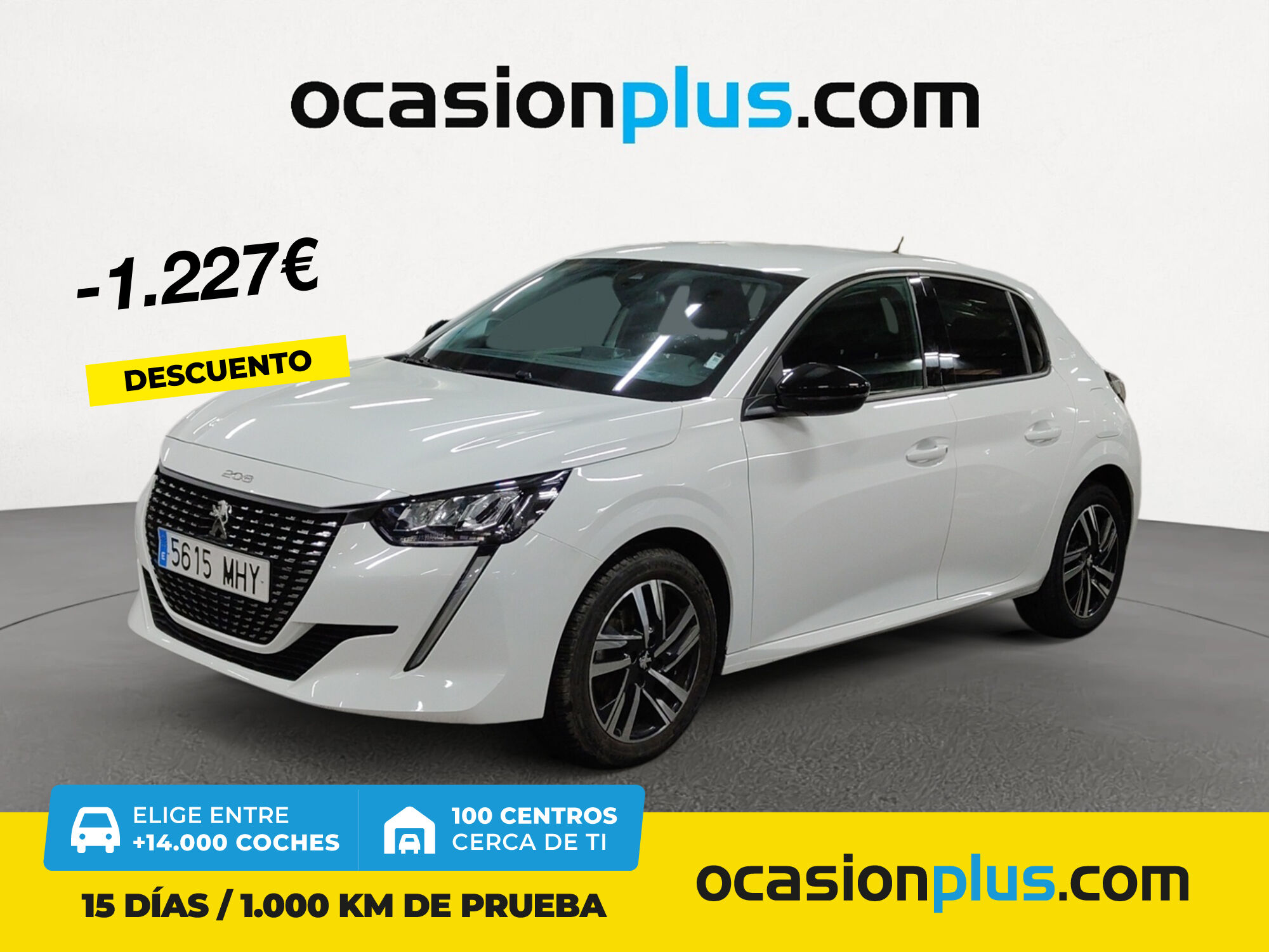PEUGEOT 208 (PureTech 100 Allure 75 kW (100 CV)) en Madrid