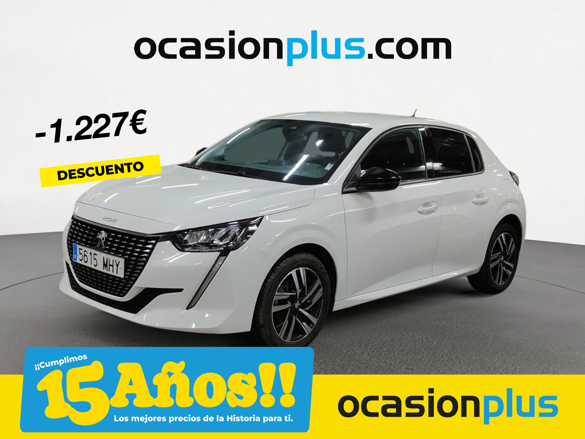 PEUGEOT 208 (PureTech 100 Allure 75 kW (100 CV)) en Madrid