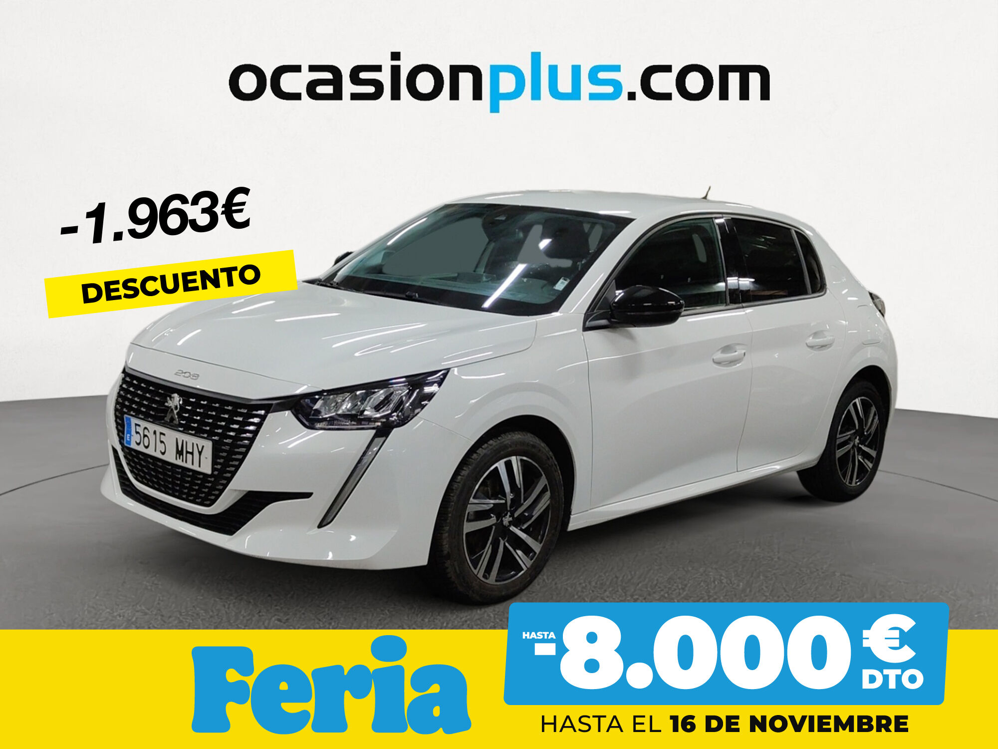 PEUGEOT 208 (PureTech 100 Allure 75 kW (100 CV)) en Madrid