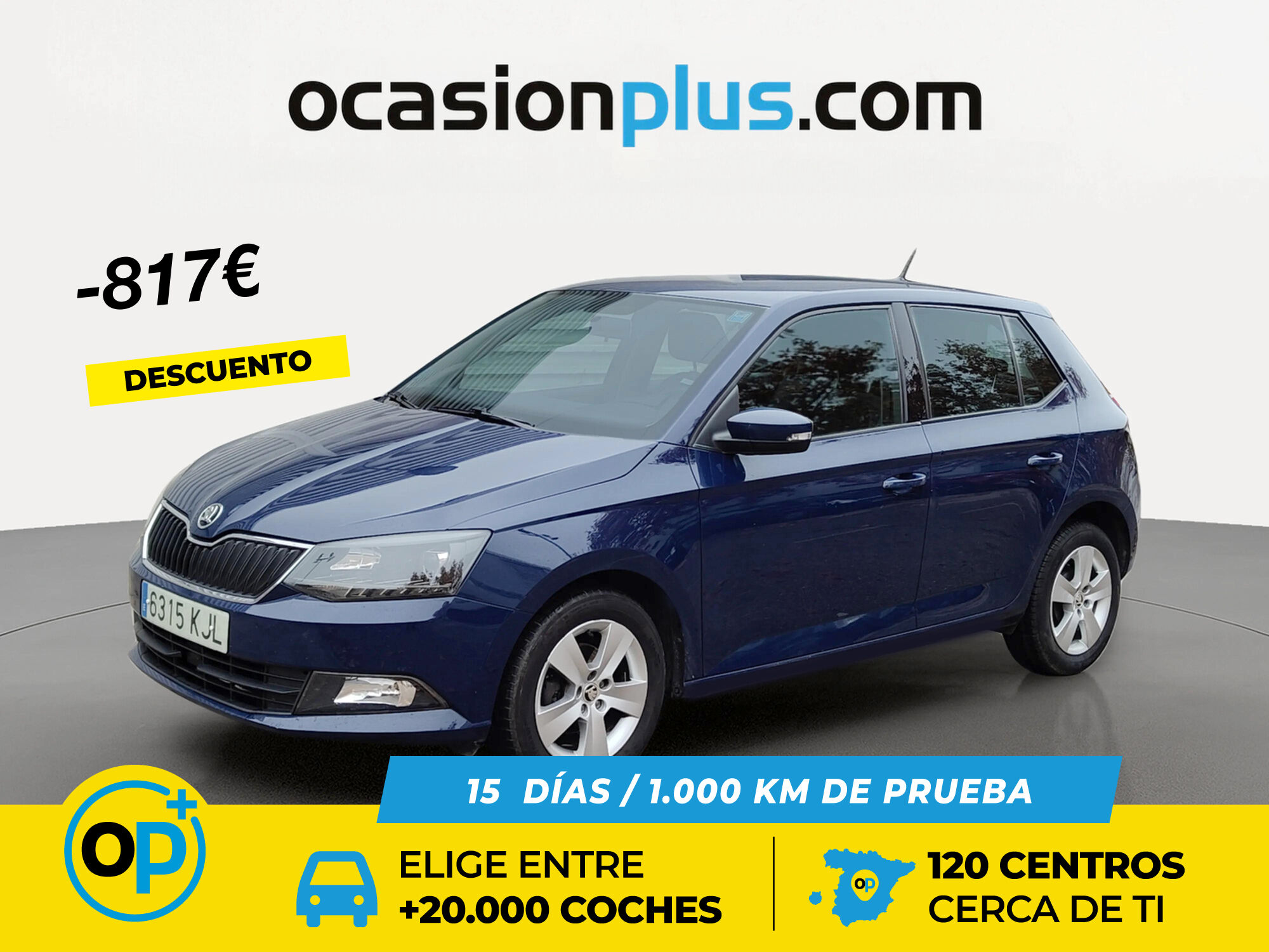 SKODA Fabia (1.0 MPI Like 55 kW (75 CV)) en Madrid