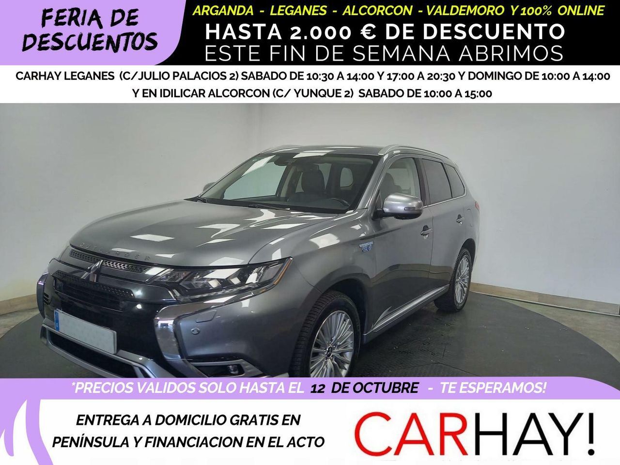 MITSUBISHI Outlander (2.4i 4WD PHEV Business Edition SDA-NAV) en Madrid