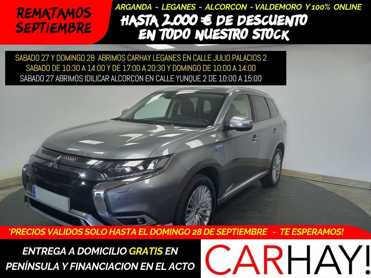 MITSUBISHI Outlander (2.4i 4WD PHEV Business Edition SDA-NAV) en Madrid