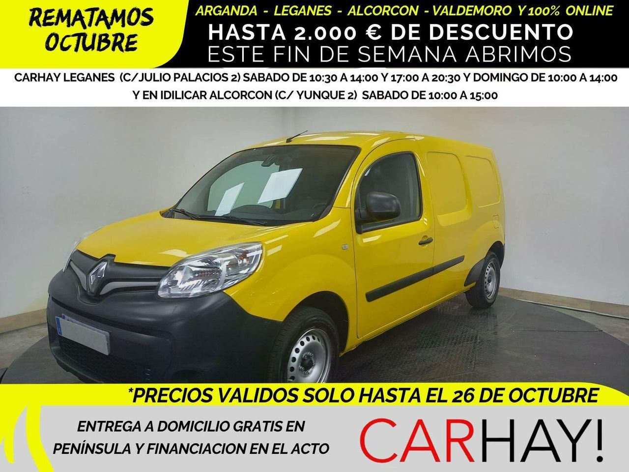 RENAULT Kangoo (EXPRESS Maxi 2p Blue dCi 70 kW (95CV)) en Madrid