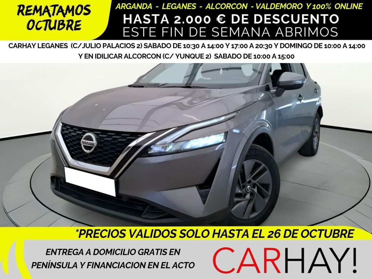 NISSAN Qashqai (CROSSOVER 1.3 MHEV 140 BUSINESS EDITION) en Madrid