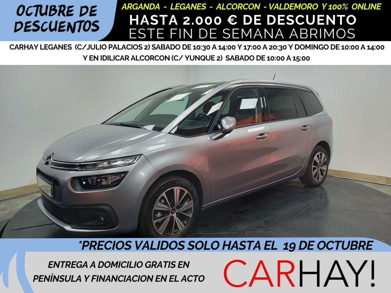 CITROEN C4 (SPACETOURER BUSINESS 1.5BLUE HDI 7PLAZA) en Madrid