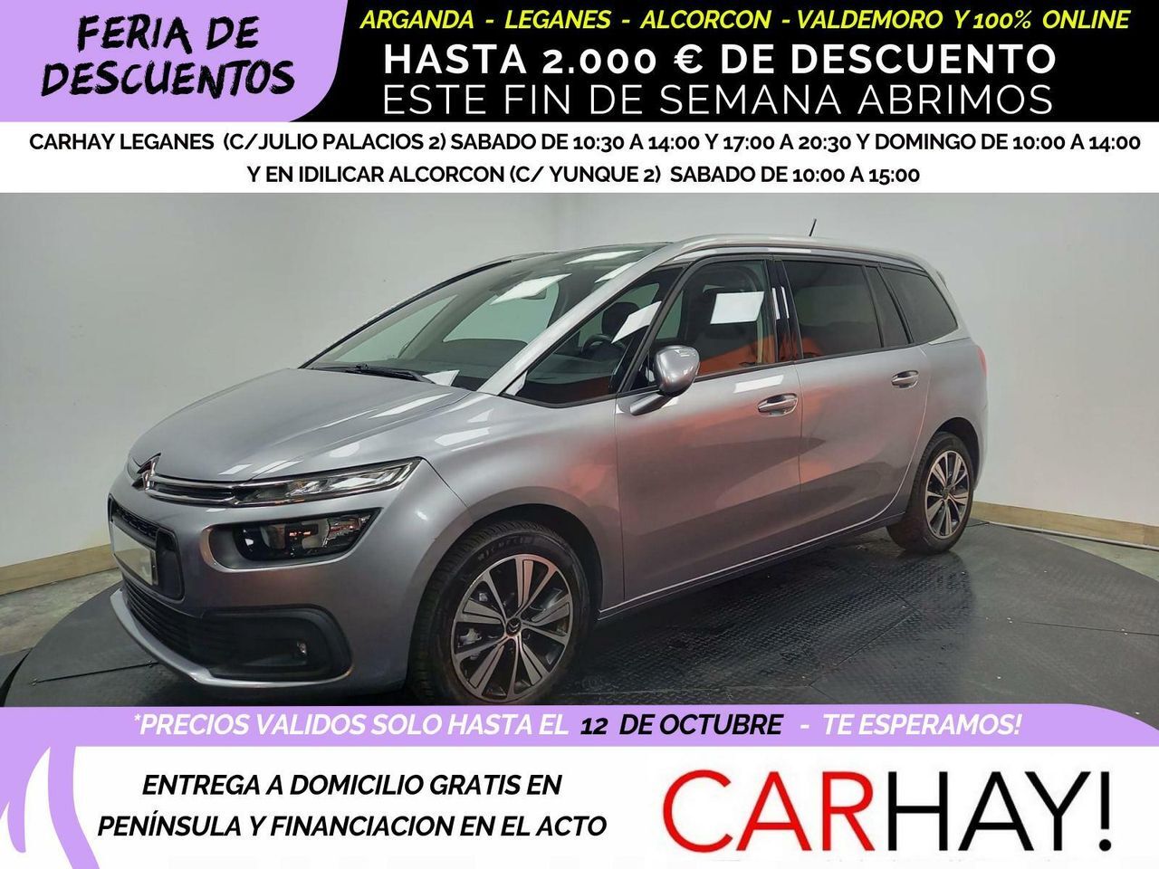 CITROEN C4 (SPACETOURER BUSINESS 1.5BLUE HDI 7PLAZA) en Madrid
