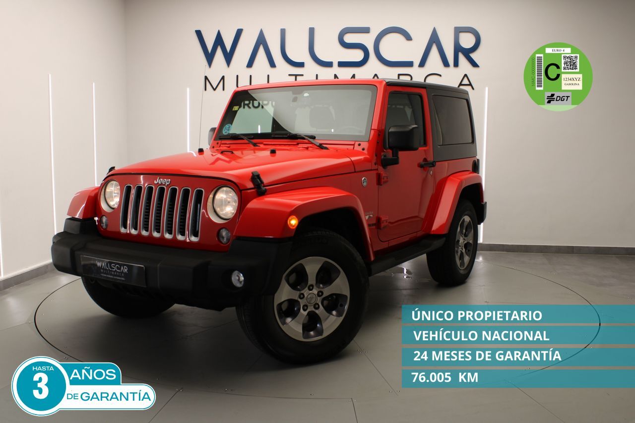 JEEP Wrangler (2.8 CRD Sahara Auto) en Alicante