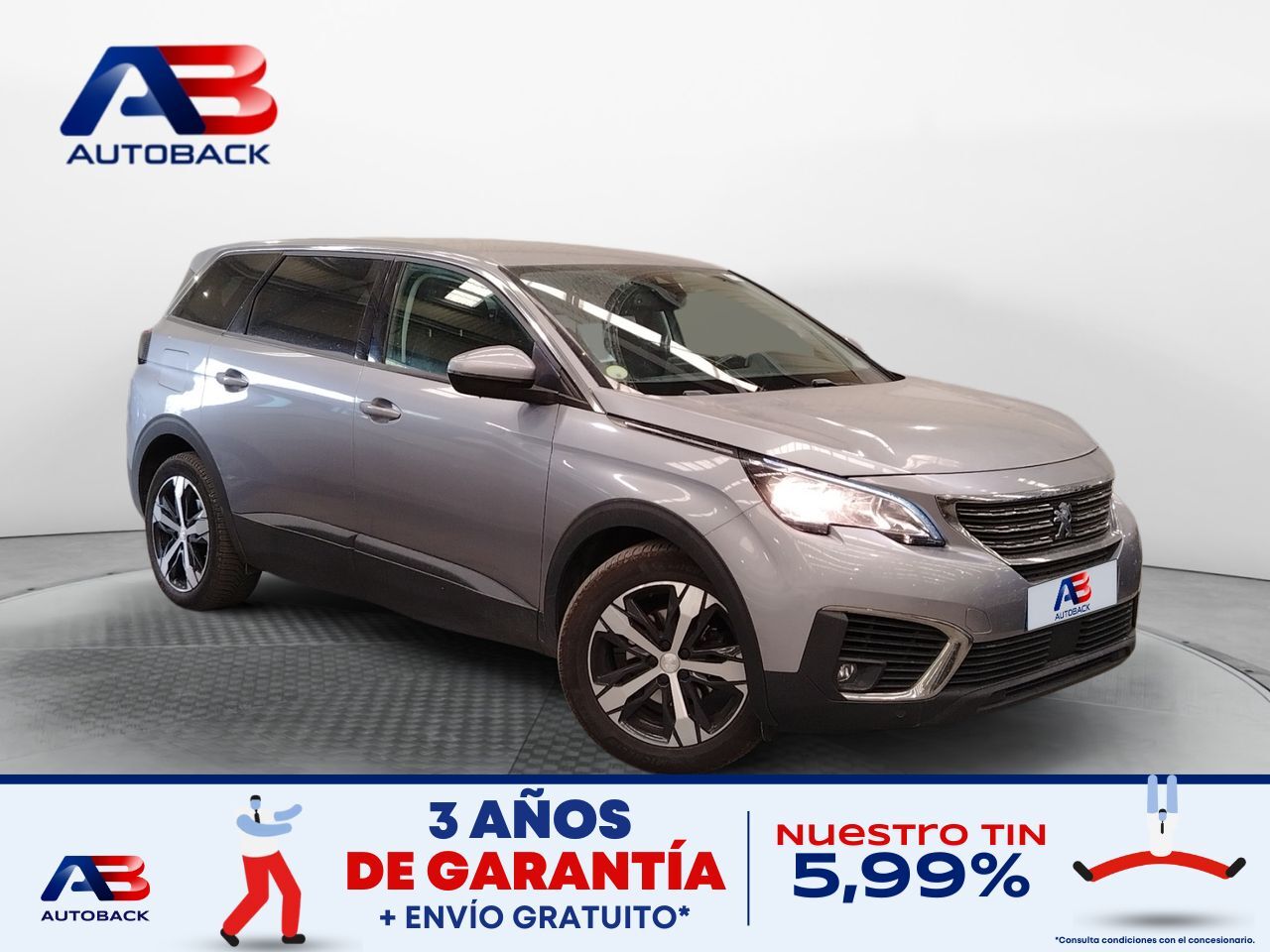 PEUGEOT 5008 (1.5 BlueHDi 96kW (130CV) S&S Active Pack) en Madrid