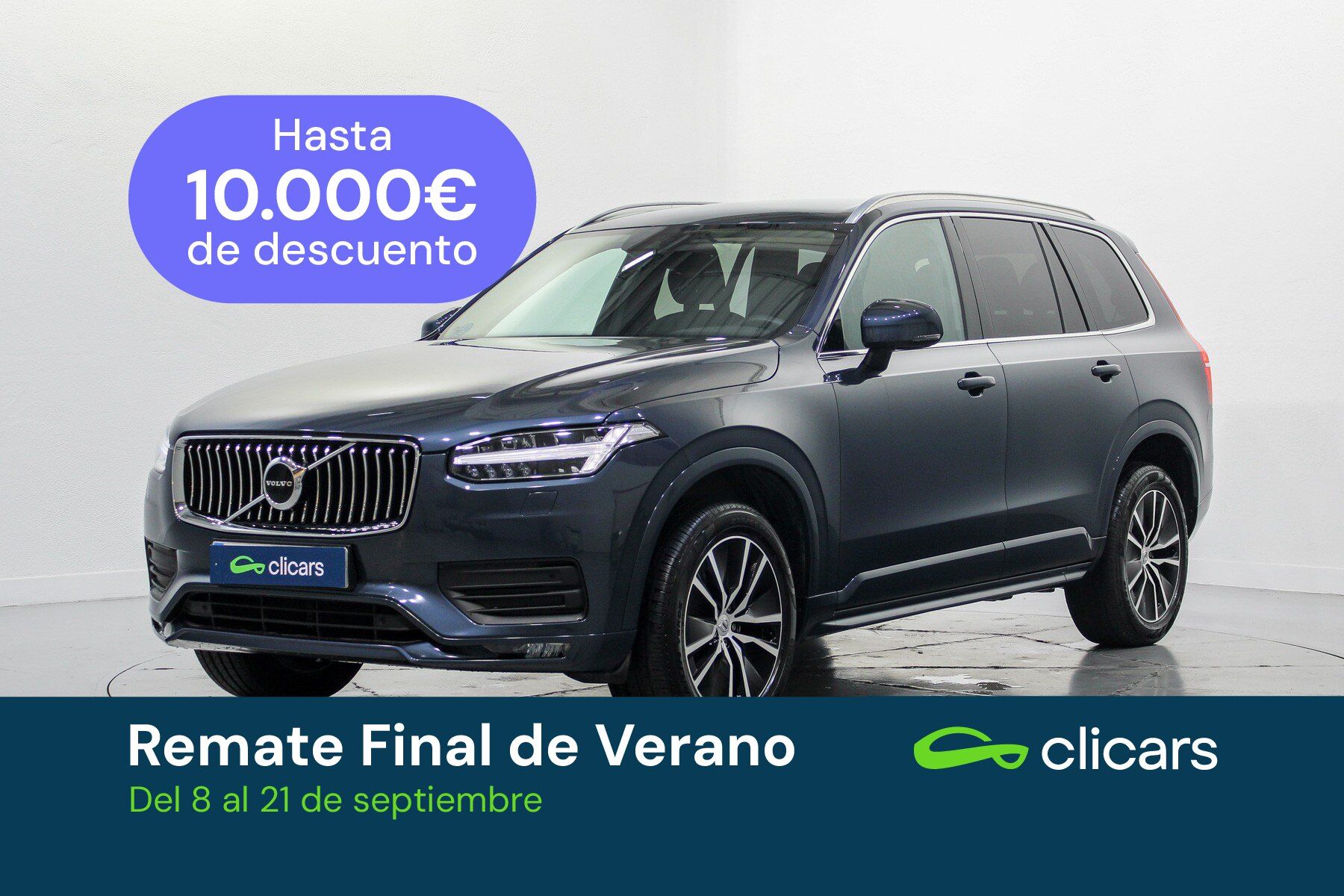 VOLVO XC90 (XC90 B5 Momentum Pro 7pl. AWD Aut.) en Madrid