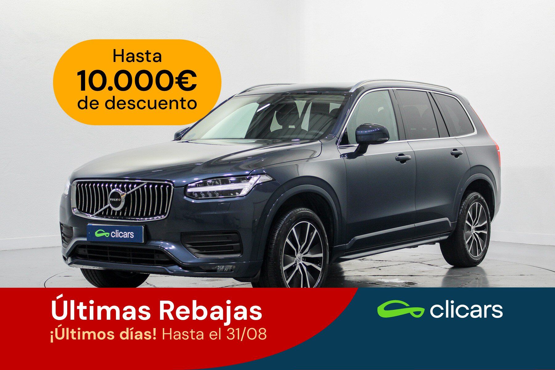 VOLVO XC90 (XC90 B5 Momentum Pro 7pl. AWD Aut.) en Madrid