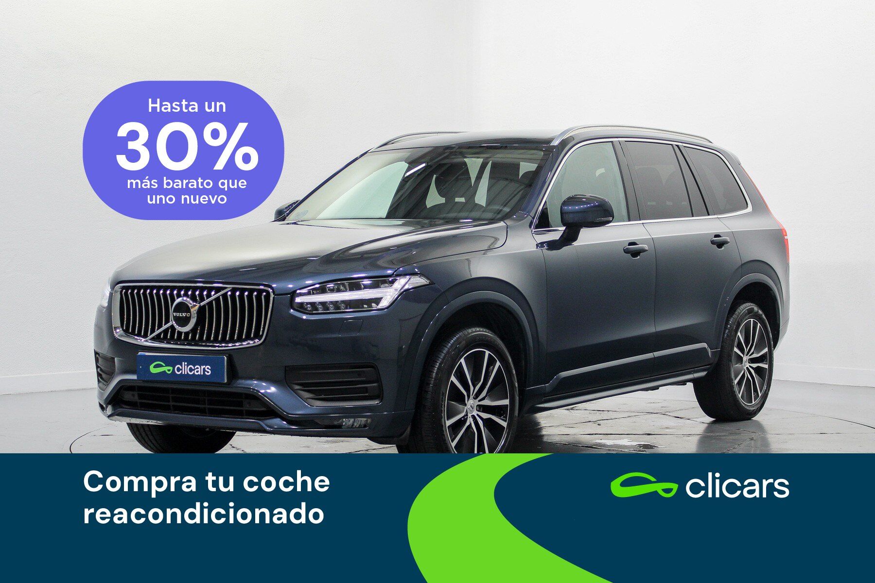 VOLVO XC90 (XC90 B5 Momentum Pro 7pl. AWD Aut.) en Madrid