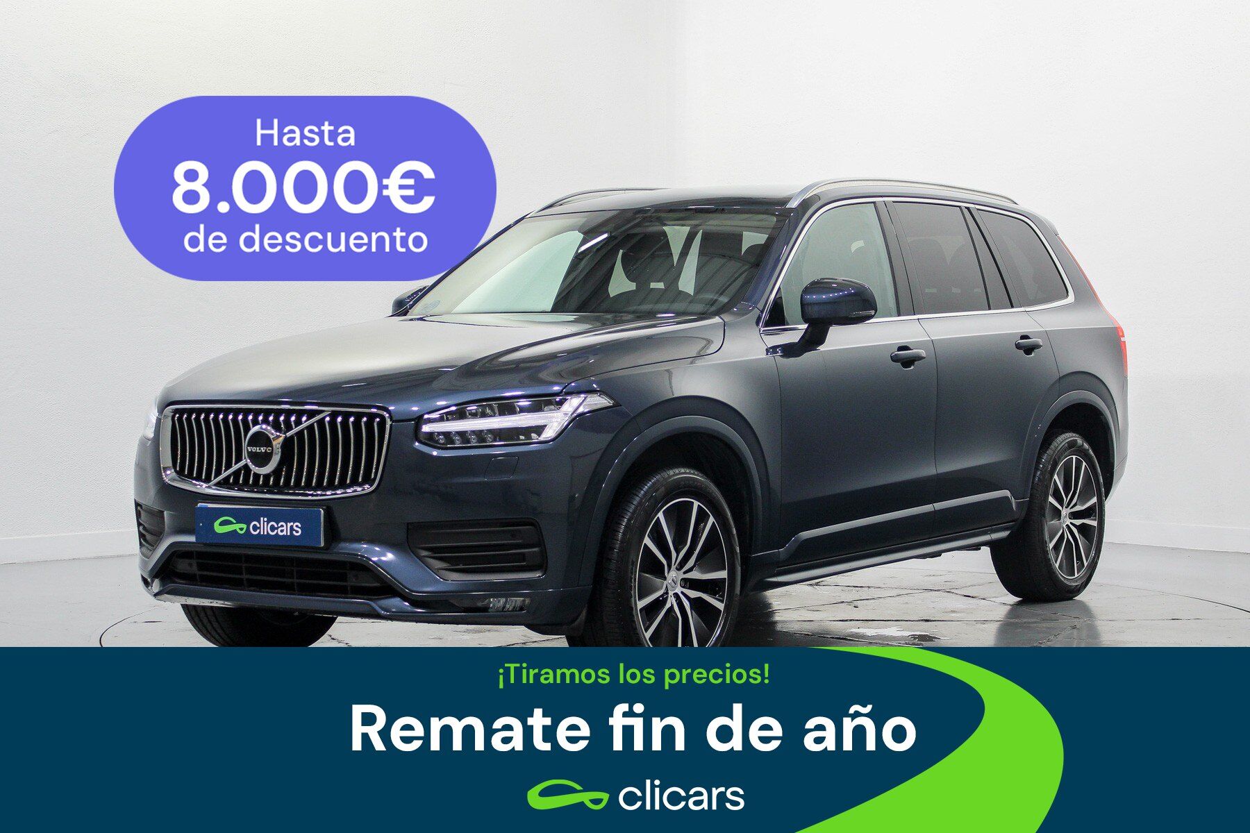 VOLVO XC90 (XC90 B5 Momentum Pro 7pl. AWD Aut.) en Madrid