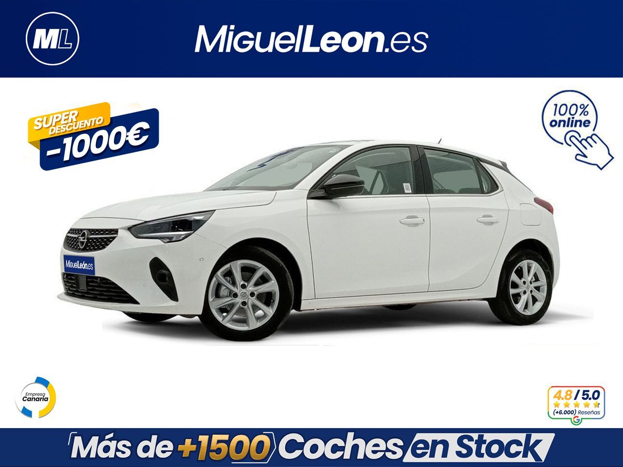 OPEL Corsa (1.2T XHL 74kW (100CV) Edition) en Palmas, Las