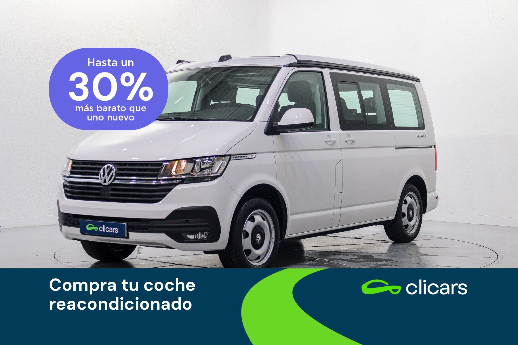 VOLKSWAGEN California (California 2.0TDI BMT Beach Tour 110kW) en Madrid