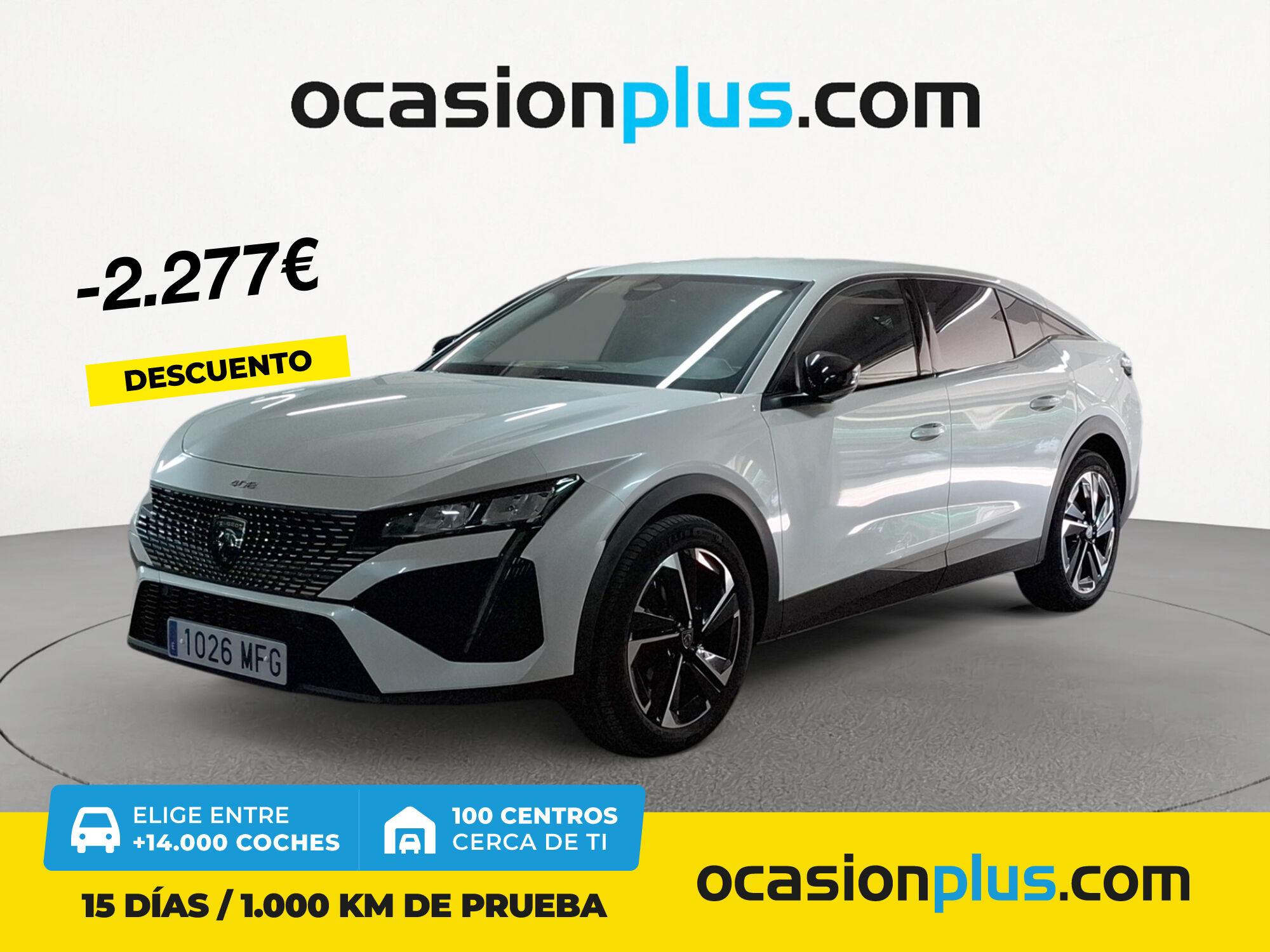 PEUGEOT 408 (Puretech 130 Allure Pack EAT8 96 kW (130 CV)) en Madrid