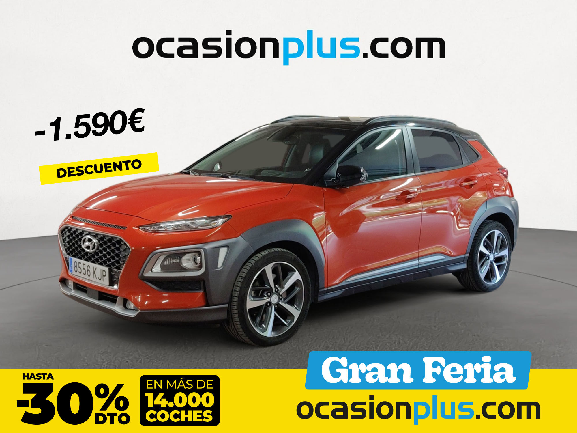 HYUNDAI Kona (1.6 TGDi Style DT 4x4 Sky 130 kW (177 CV)) en Madrid